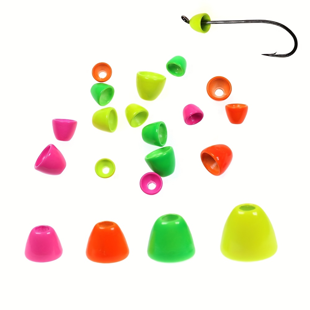 brass beads for fishing lures Solid (per 10 pack) 3/8