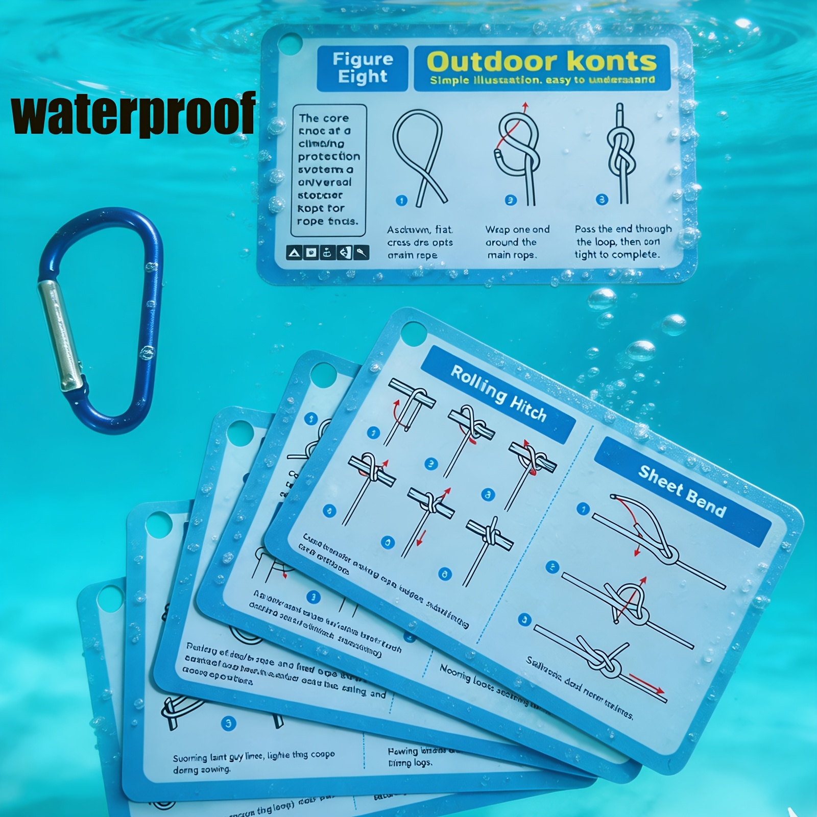 Outdoor Knots Reference Guide for Survival Gear