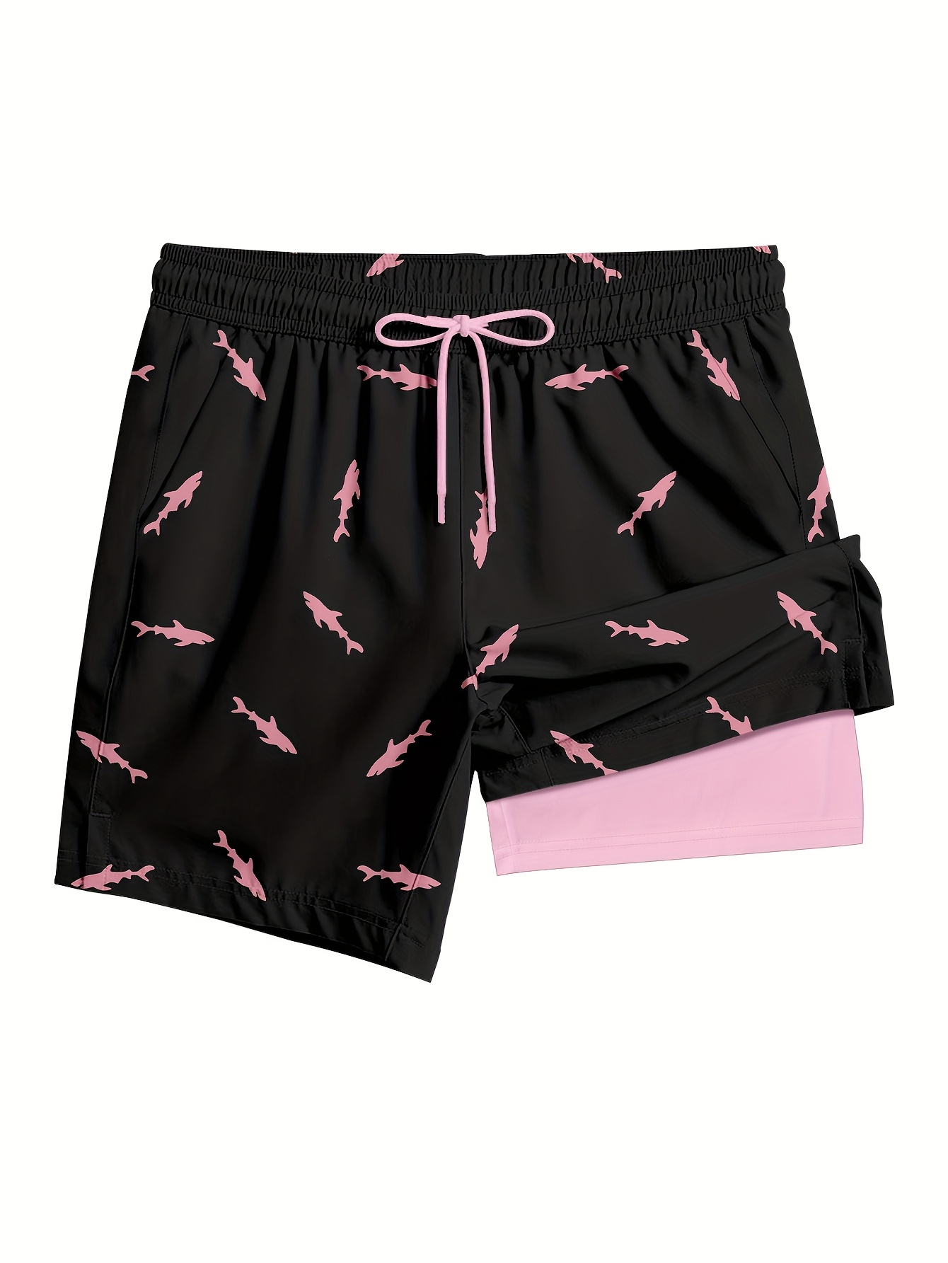 Underworks Men's Compression Shorts - Firm Support, Moisture-Wicking, SPF 50 UV Protection, Made In USA, Plus Sizes Available