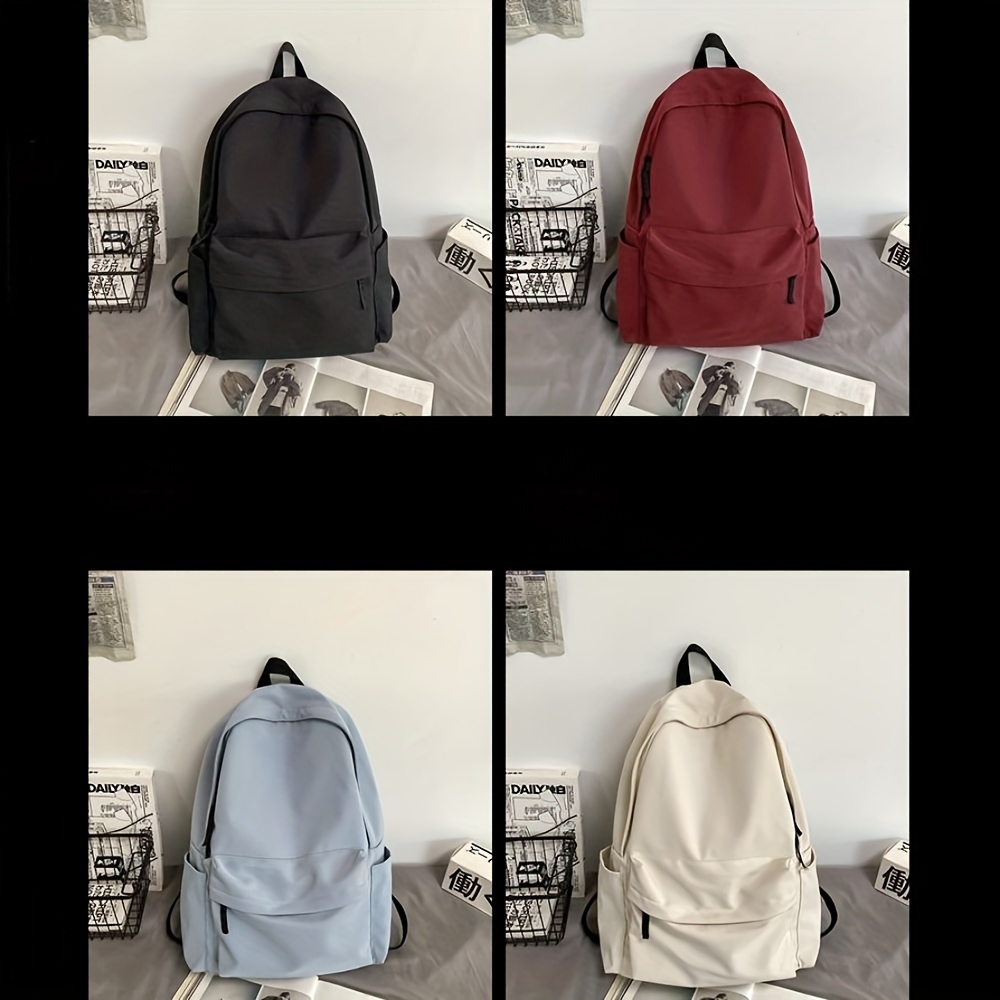 

Student Backpack School Bag, Large Capacity Fashion Bag Backpack Travel Bag