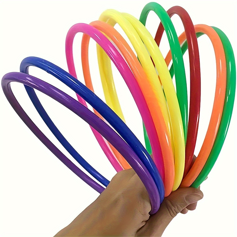 

10pcs Assorted Varieties Outdoor Speed And Agility Practice Rings - Parties And Backyard Fun