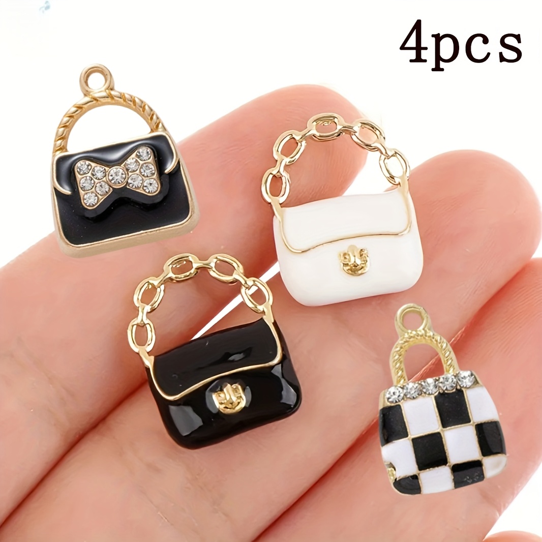 4pz ciondoli borse in 1:12 casa bambole a Temu Italy