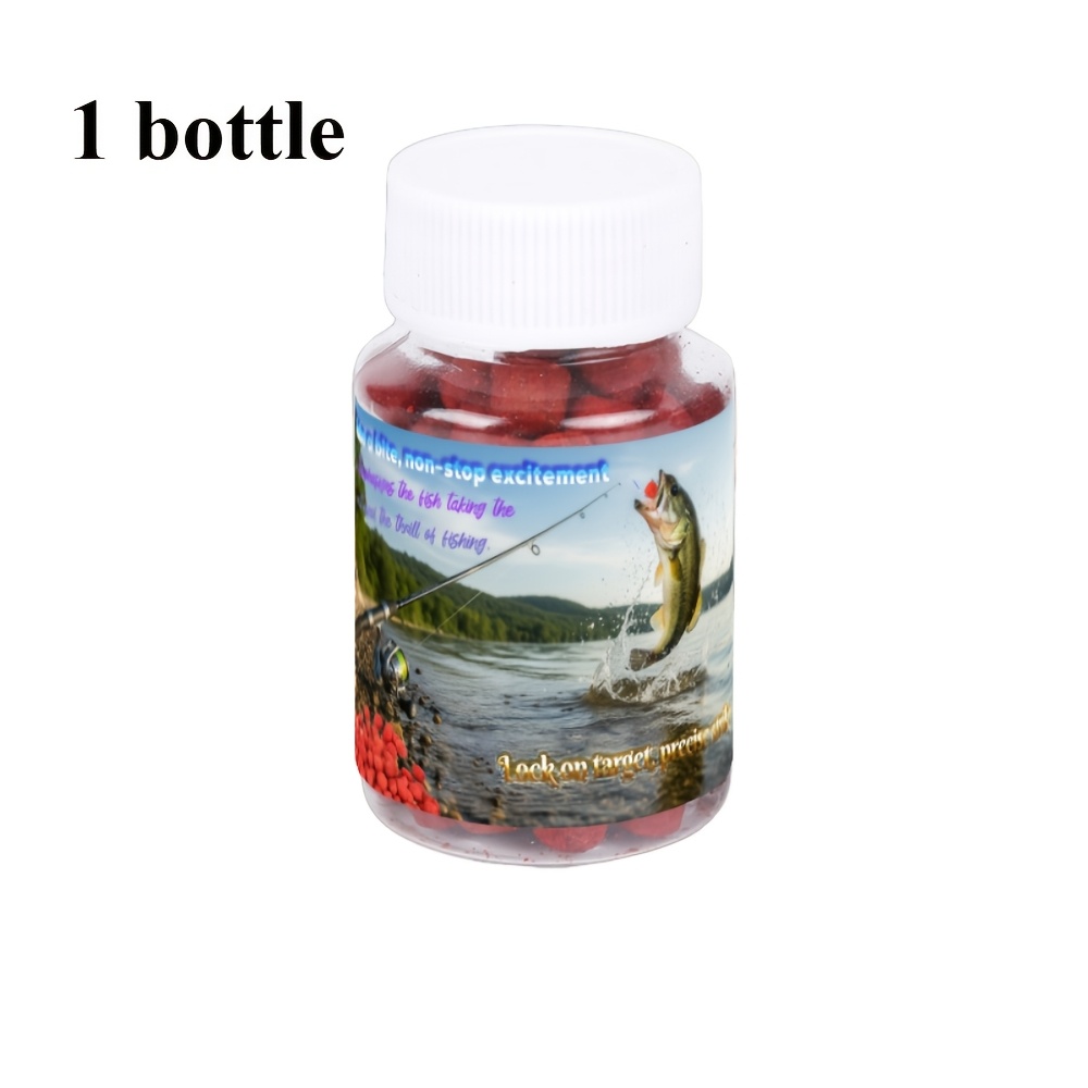 Red Is Suitable For Sea And Carp Bait - Particle Bait, Suitable For Freshwater , Traditional Fishing Rod And Line Hook, Suitable For Rivers And Lakes - High Concentration Color Bait For