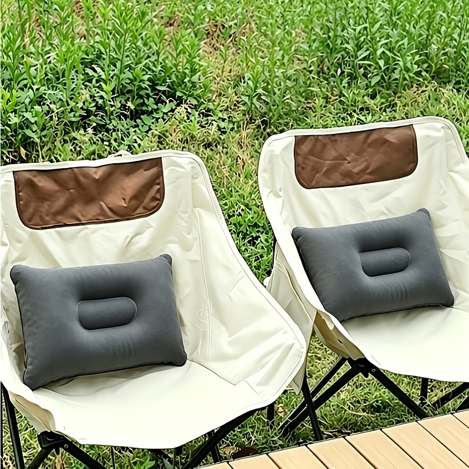 2 Inflatable Camping Pillows, Lightweight Travel Neck Pillow Set