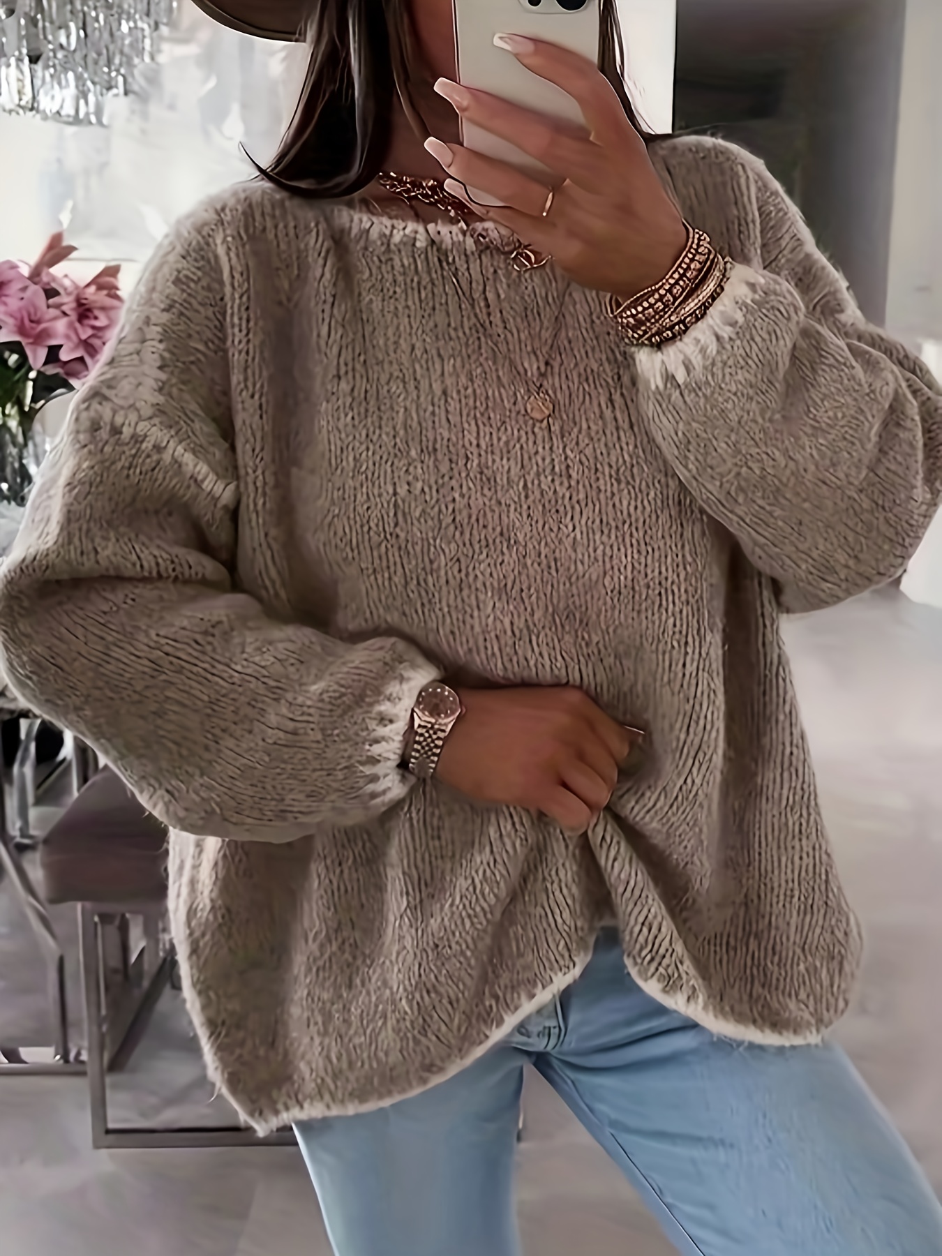 Cara Pullover Dames - Oversized Comfort & Stijl voor Koudere Dagen main image 0