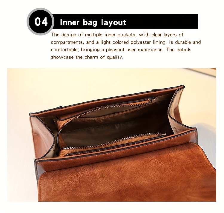 Red Vintage Sunflower Carved Bag side view on model