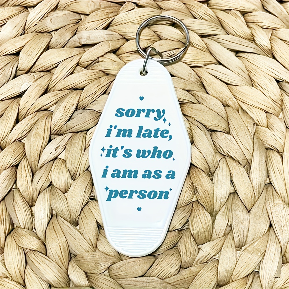 

I'm , Who " - Keychain | Pvc, - | & | & Bag Decor | Or