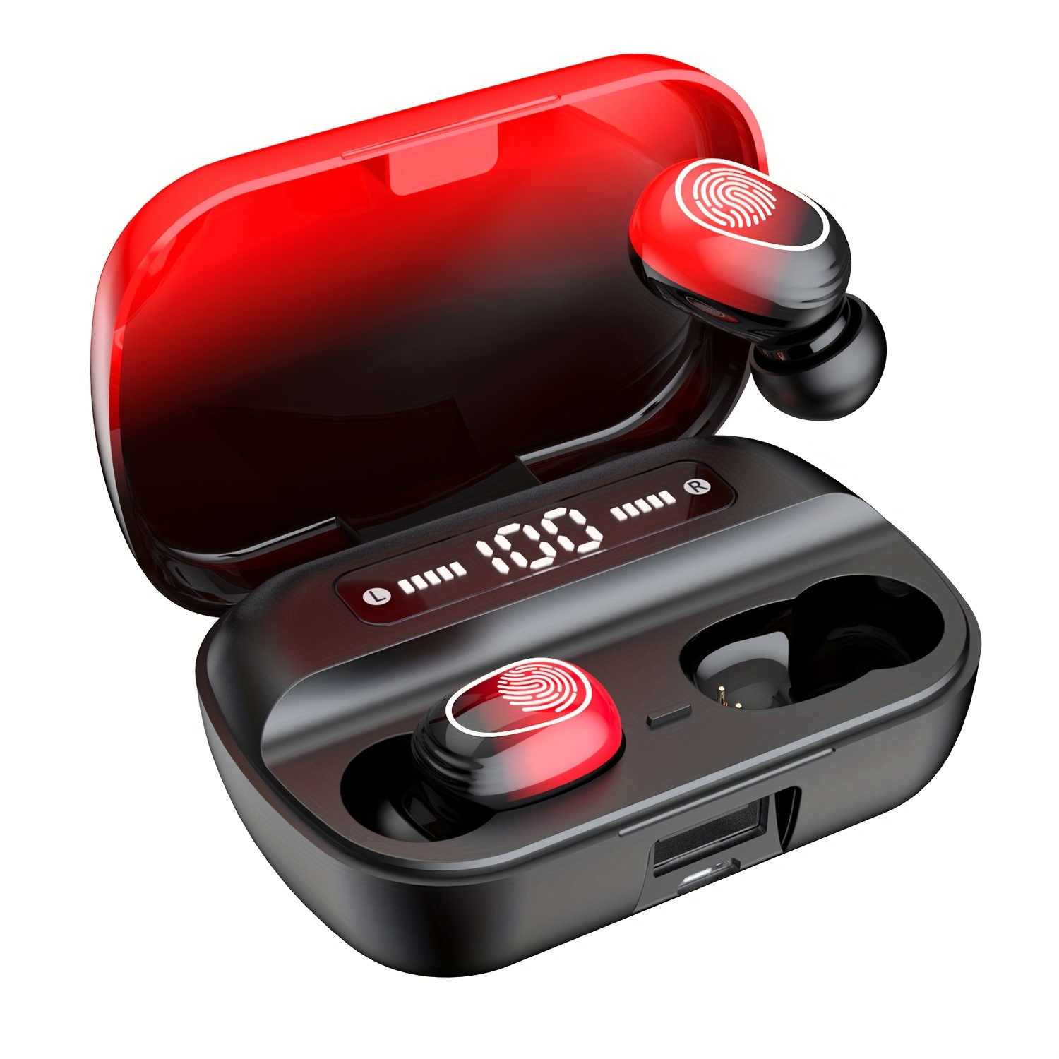 TEMU True Wireless Earphones, Latest In Ear Earphones, Wireless Earphones, Wireless Earphones With Microphone, Ios/ Wireless Earphones, In Ear