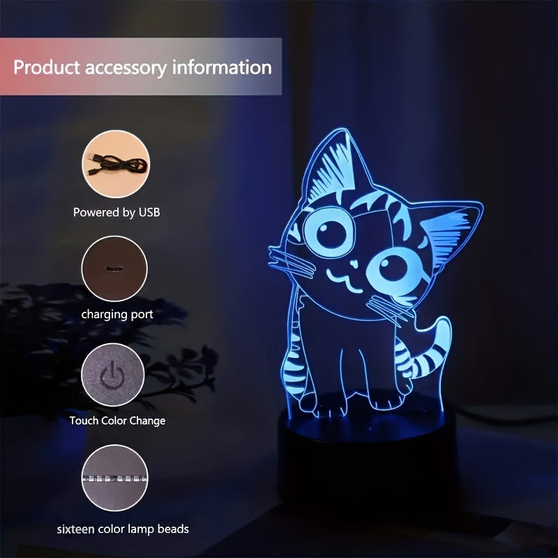 Kitten lamp online