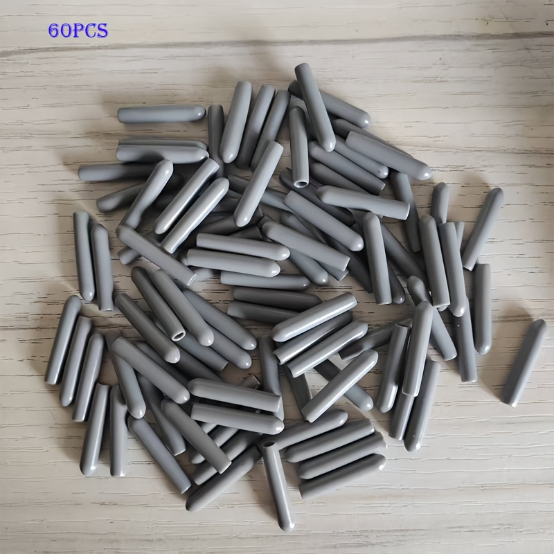 TEMU 60 tapas protectoras redondas flexibles antiarañazos - cubierta para rejilla de lavavajillas, cubierta para puntas de objetos afilados, para