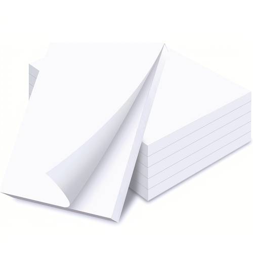 item picture 3 7x5 inch 9 5x12 6cm white blank scratch note pads tear off notepads for home office shopping small server notebook for quick