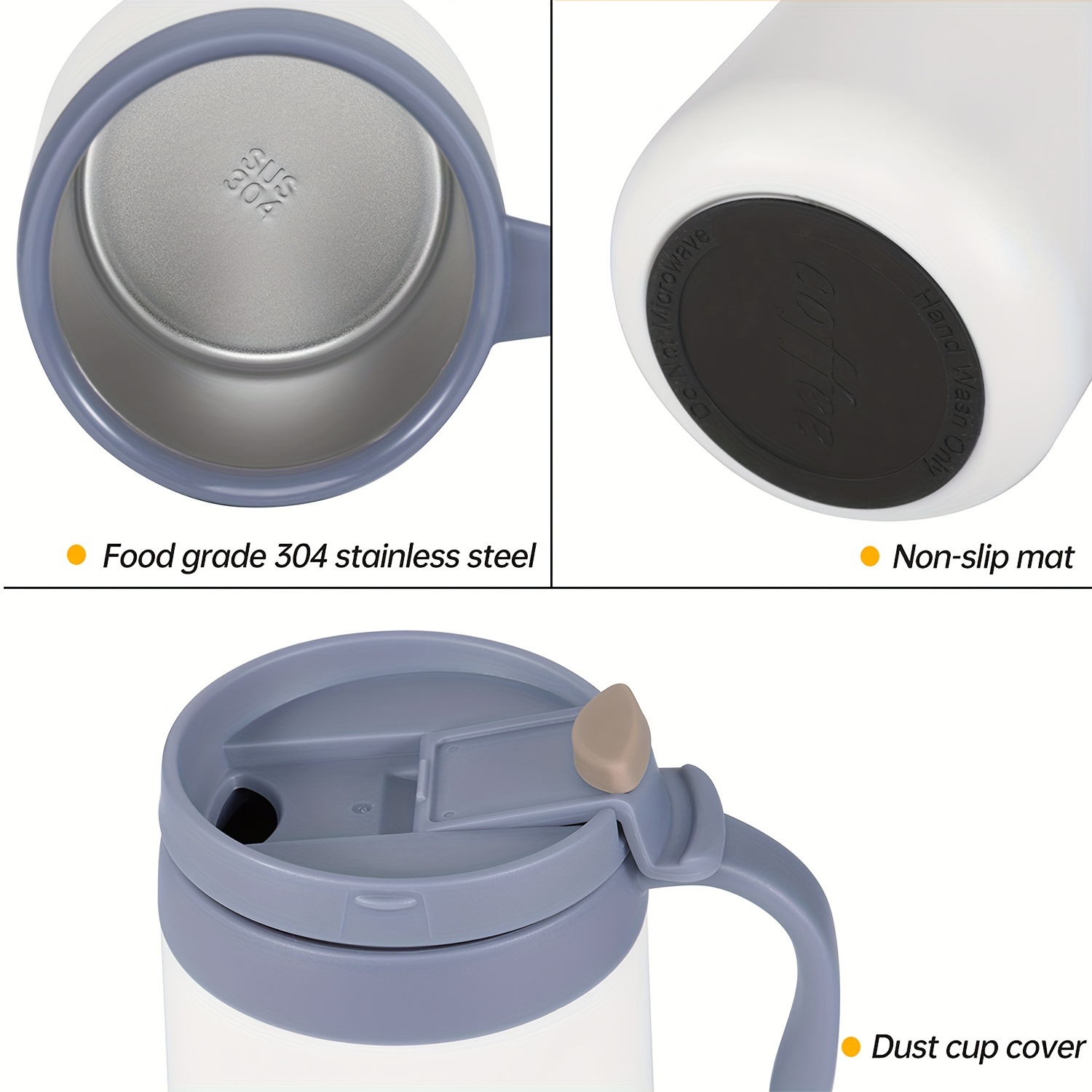 gifts for dad dad mug best dad ever mug dad gifts insulated coffee mug with handle and lid funny dad christmas birthday gifts for husband men him fathers gift day from wife kids son daughter 7