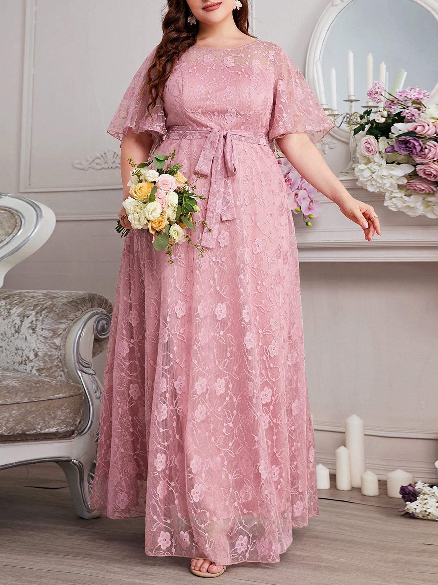 Pink Plus Size Formal Maternity Dresses 3x Plus Size Maternity Clothes