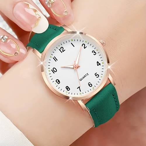 8pcs womens elegant and watch set in multiple color combinations suitable for daily wear parties valentines day easter christmas new years day halloween ramadan and as a gift for