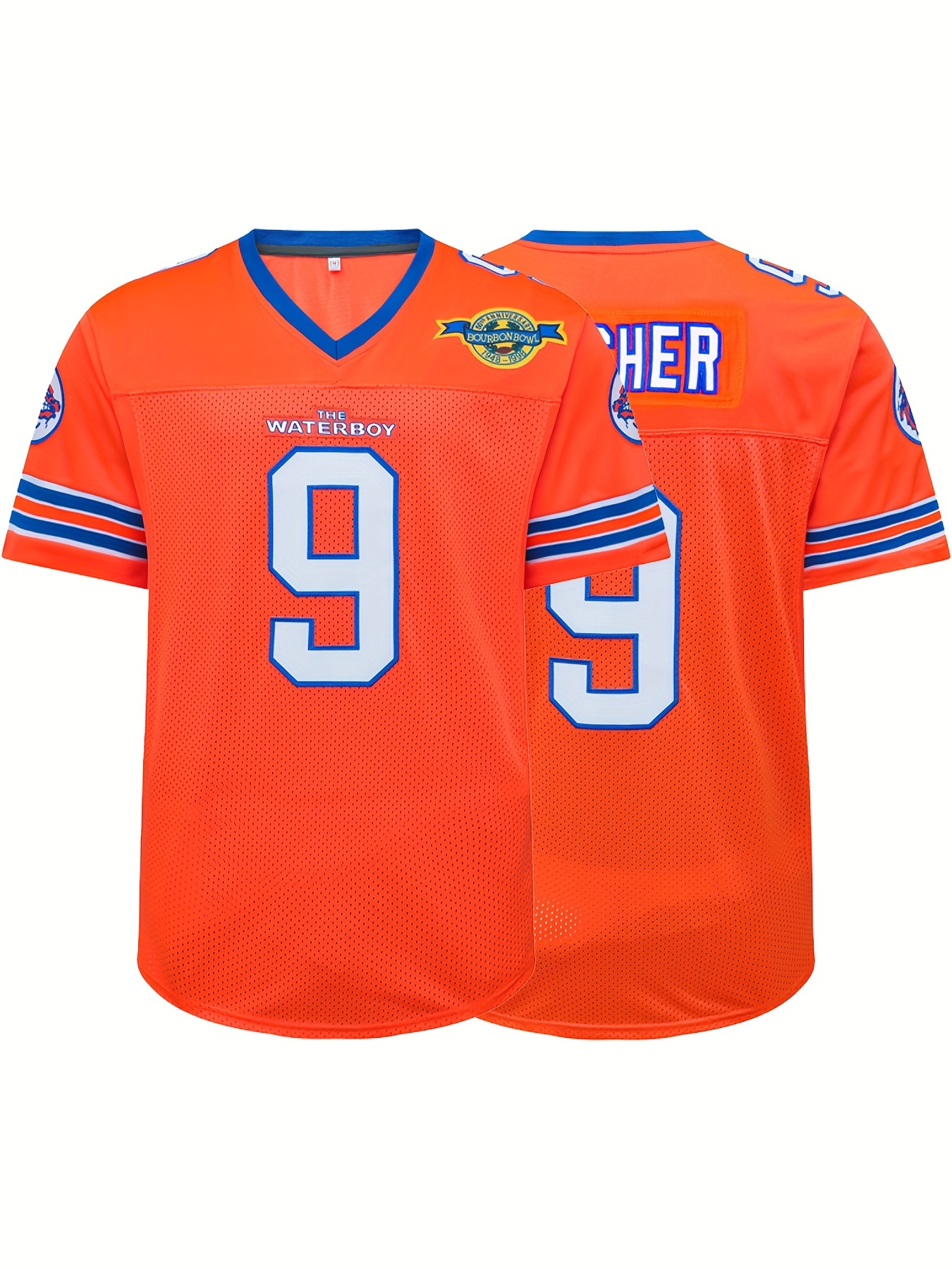 men's american football jersey embroidered #9 v neck - Temu men's american football jersey embroidered #9 v neck - Temu