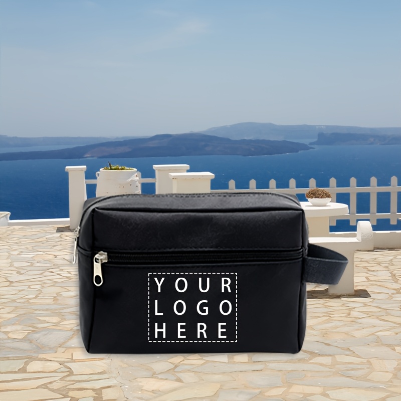 TEMU Personalized Custom Photo Handbag, Can Print Logo Patterns And Text, Large Capacity With Multiple Compartments, Travel Organizer, Portable