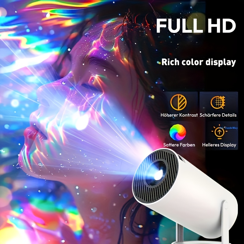  projector wifi6 11 system 1024 600 resolution portable mini full hd wireless display projector Product details 2