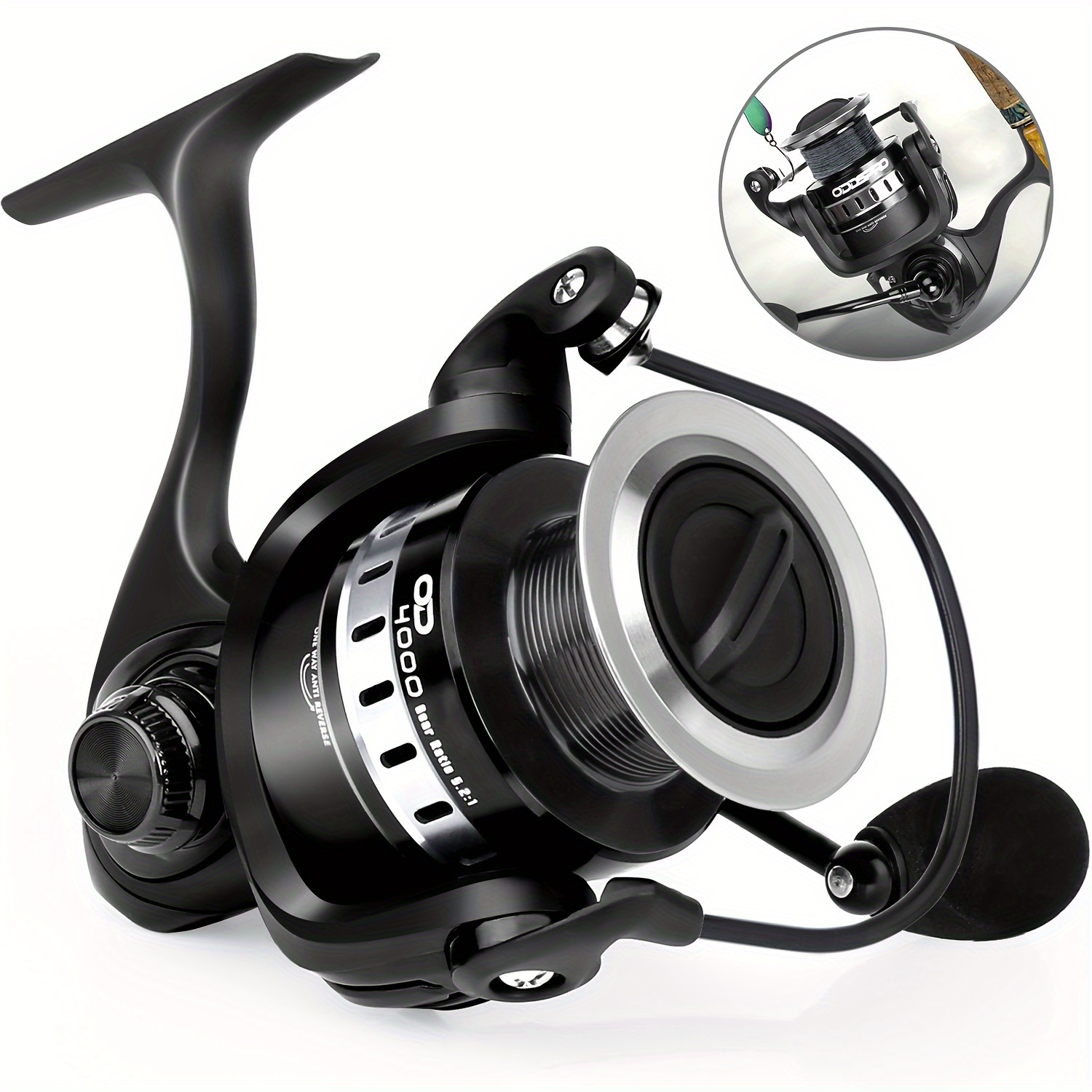 Fishdrops Spinning Fishing Reels, 9+1BB Ultra Lightweight Powerful Fishing  Spinning Reel, Carbon Fiber 18.7 LB Max Drag, 5.5:1 High Speed Ultra Smooth  for Freshwater and Saltwater Fishing, Spinning Reels -  Canada