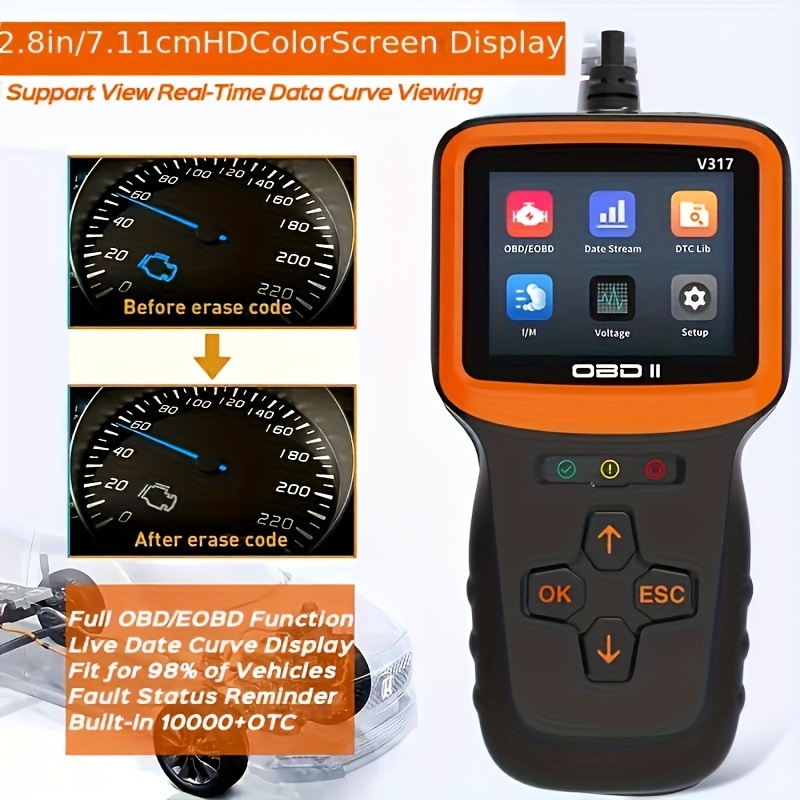 Obd2 Scanner Car Engine Clear Fault Code Reader Temu Switzerland