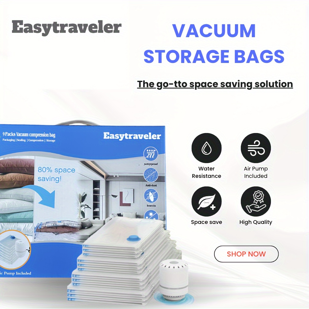 

Easytraveler , 9- , For Clothing, Clothes, Comforters And Blankets (9c)