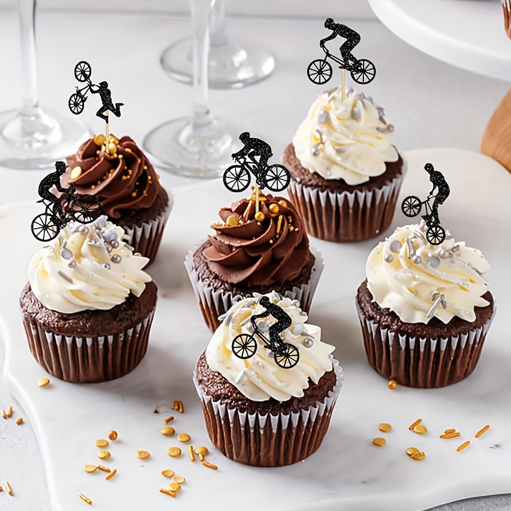 Bcycle Cupcake Topper Bcycle Topper Bcycle Cake Bke Cupcake Bke...