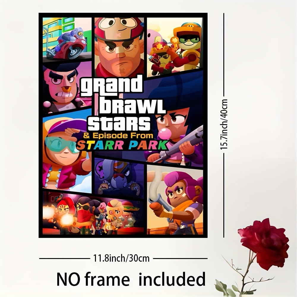 

Grand & Park Collage Canvas Print, Irregular Diamond Art, Wall Decor For Game Fans