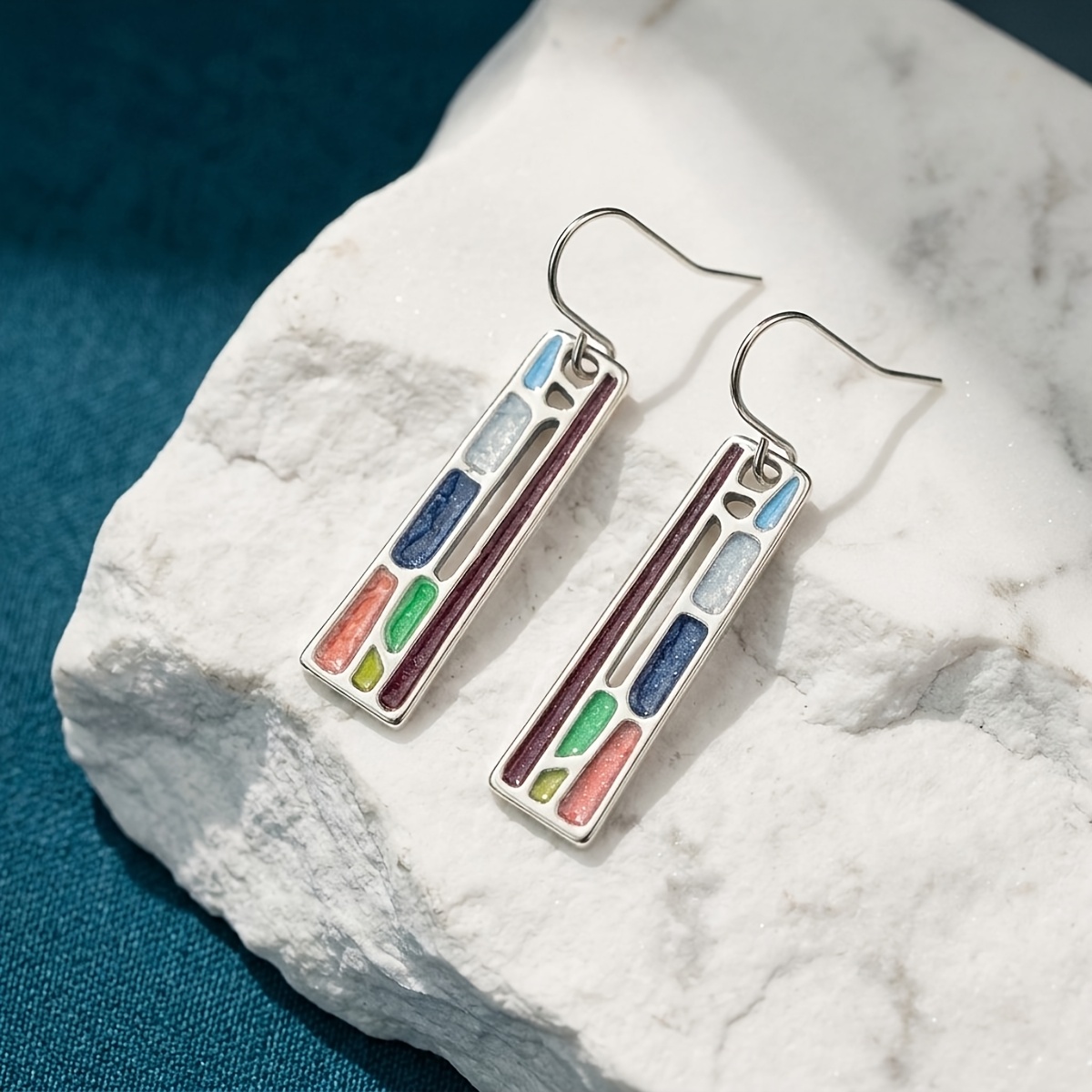 TEMU Boucles d'Oreilles Pendantes Artisanales à Motif Ancien avec Design de Crochet Élégant pour les Fiançailles des Femmes et Bijoux pour Occasions