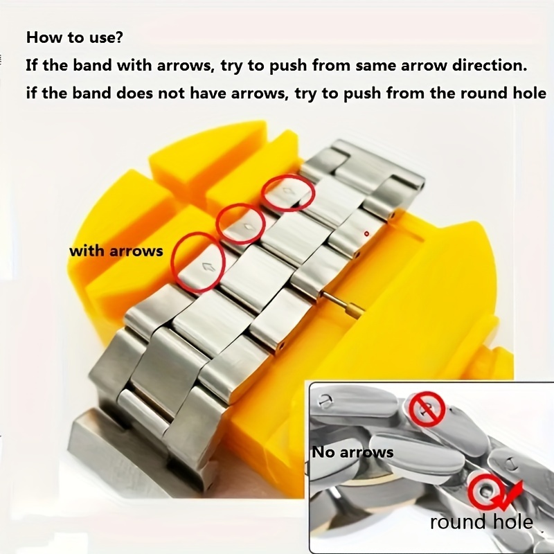 Arrows Get Watch Links Removed Watch Bracelet Link Removal Tool