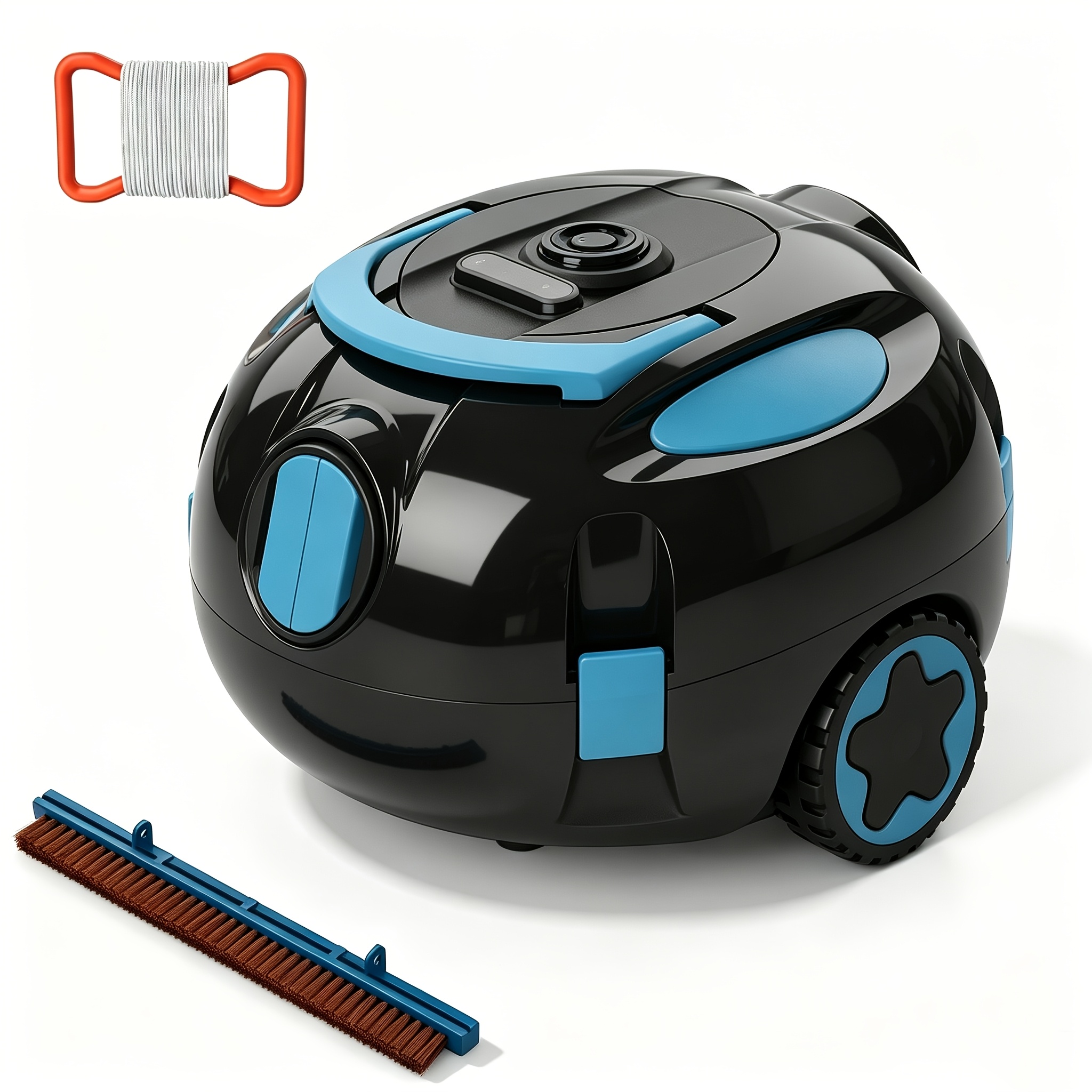 Image of Inse H1 Cordless Robotic Pool Cleaner - Ipx8 Waterproof, 120 , 100 Square Meters Large Area Cleaning, 28kpa Strong Suction, 3.4l Filter Basket, Self-parking & Lightweight, Suitable For Hot Weather