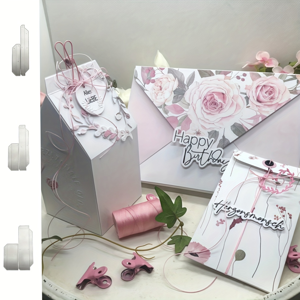 

1pc Newly Launched Themed Gift Box Frame Metal Cutting Mold For Cutting Paper Cards, Making Gift Boxes, Diy Cards, And Craft Decorations