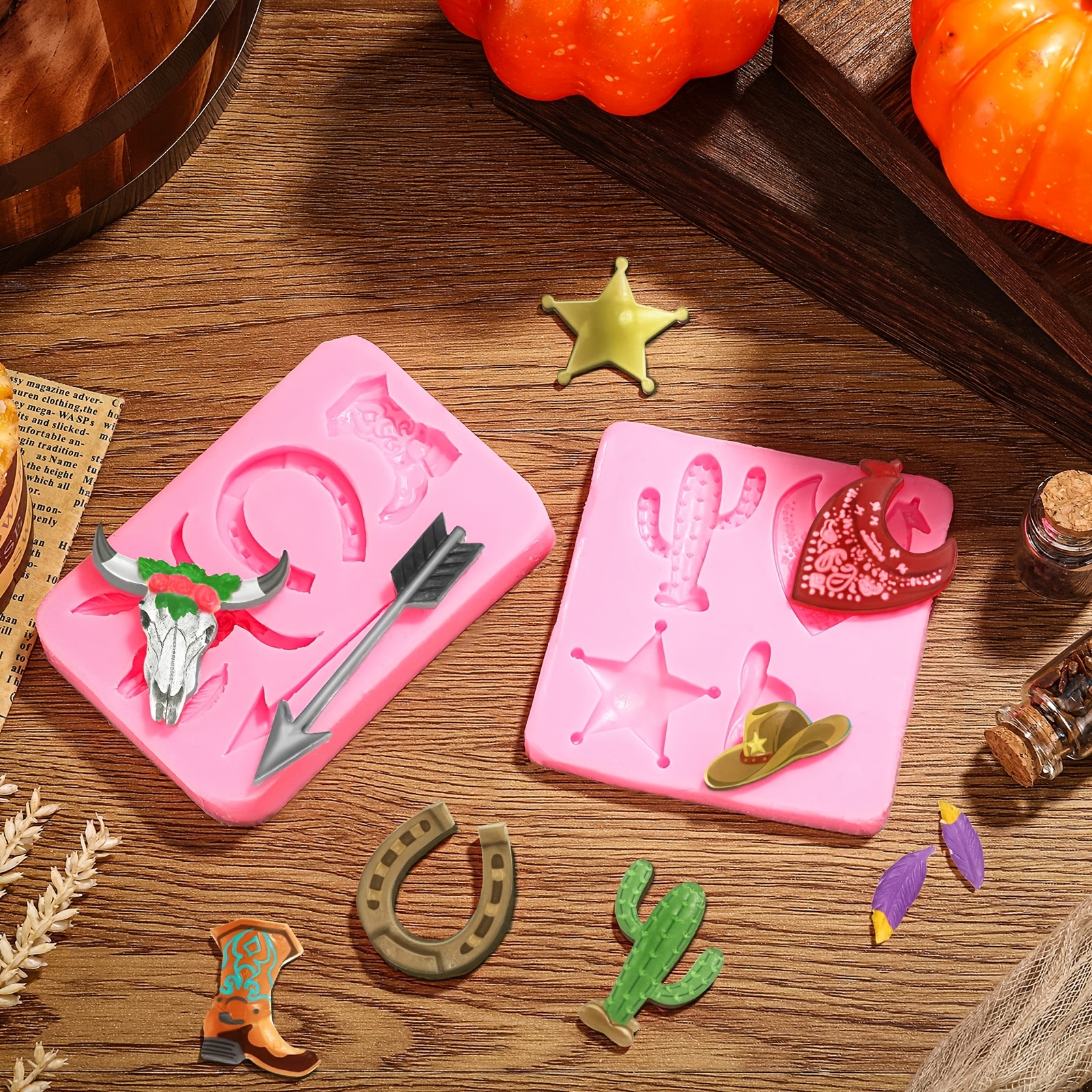 Dress My Cupcake Schokoformen – Cowboy Boots Aus Kunststoff Zum Ausstechen & Dekorieren