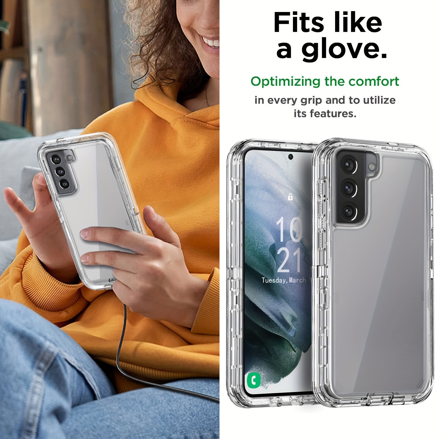 S21 Ultra 5g Samsung Galaxy S21 Clear Protective Cover Samsung