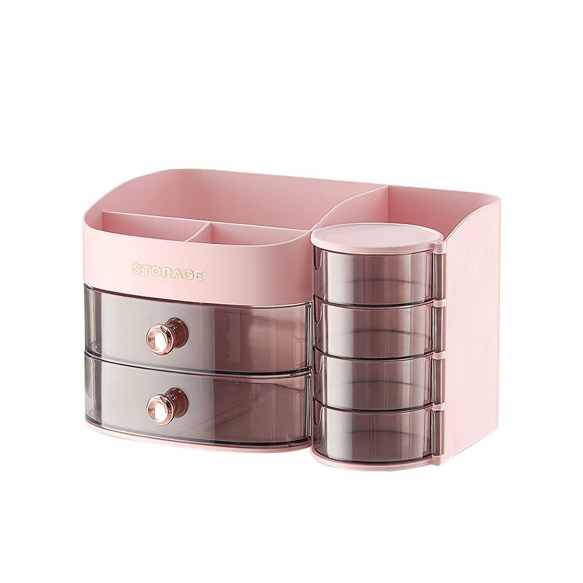 desk organizer cosmetic storage box with drawers plastic ideal for lipstick and facial masks Product details 3