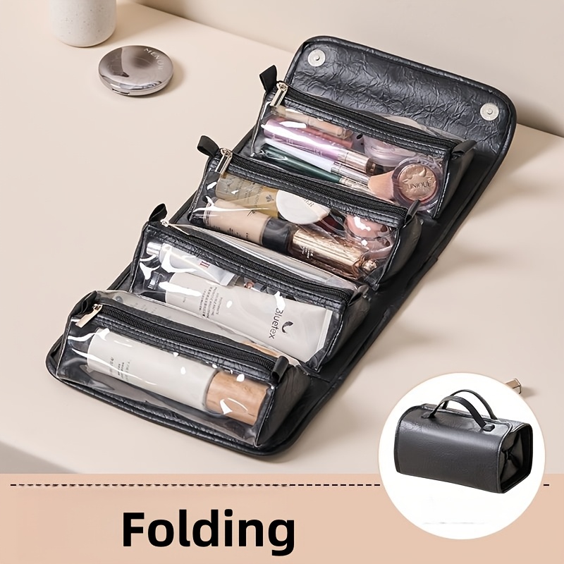 TEMU Cosmetic Bag Large Capacity Mesh Washing Bag Outdoor Multifunctional Travel Storage Bag Portable Cosmetics