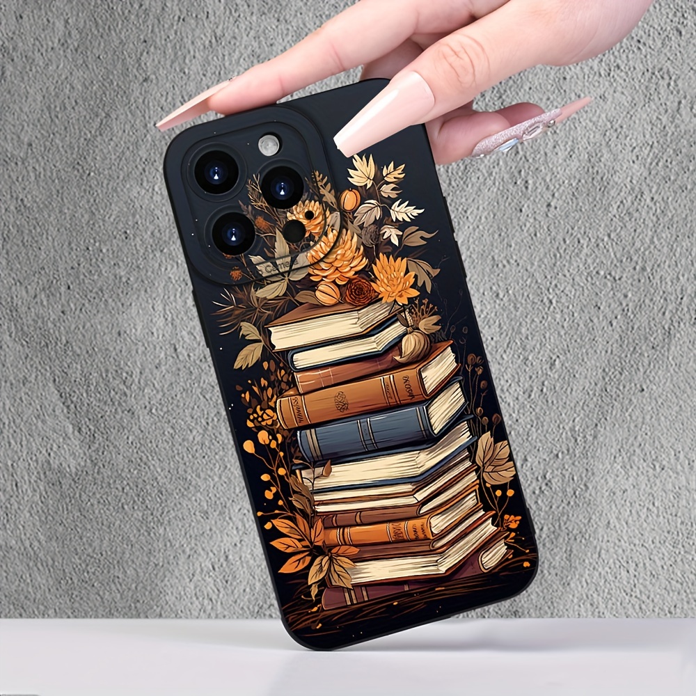 TEMU Phone Case: Creative And Minimalist "i , I Love Reading, I Love Books" Matte Texture Phone Case For Men And Women, Compatible With And Phones.