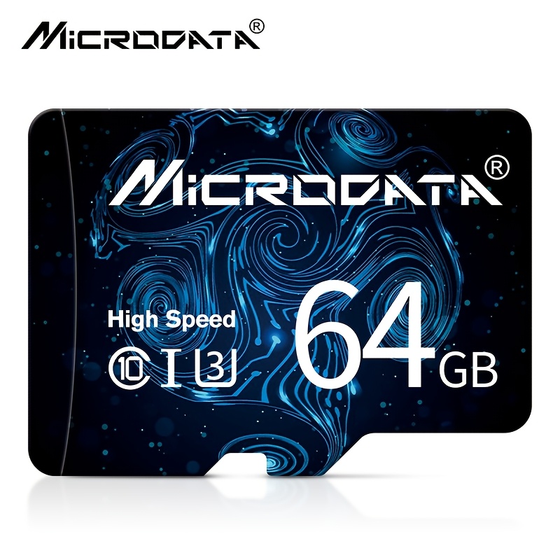 TEMU Microdata Card Class 10 U1 High Speed Tf Memory Card 16/32/64/128gb Flash Card For Phone Camera Tablet Dash Cam Drone Switch, Multiple