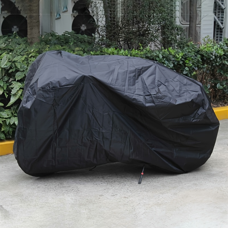 TEMU Heavy Duty Bike Bicycle Dust Cover Outdoor Protector For 2 Bikes Or 1 Motorbike