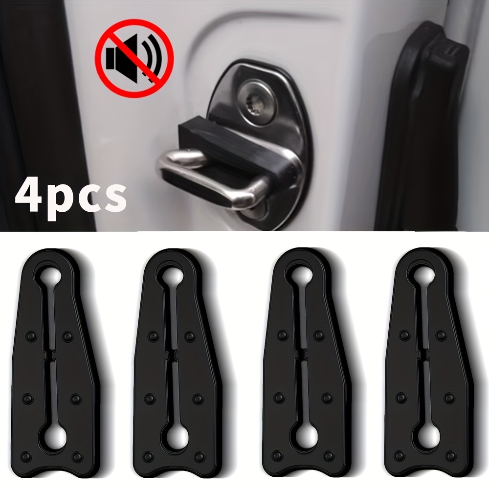 TEMU 1pc/2pcs/4pcs For Shock Absorber For Ford Car Door Lock Buffer Seal Pad Deadener Quiet Replacement Accessories