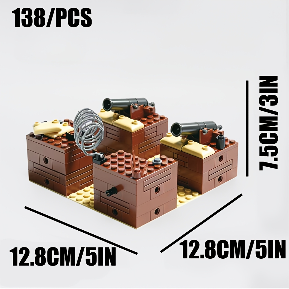 Creative Trench Block Base Model Assembly Toy