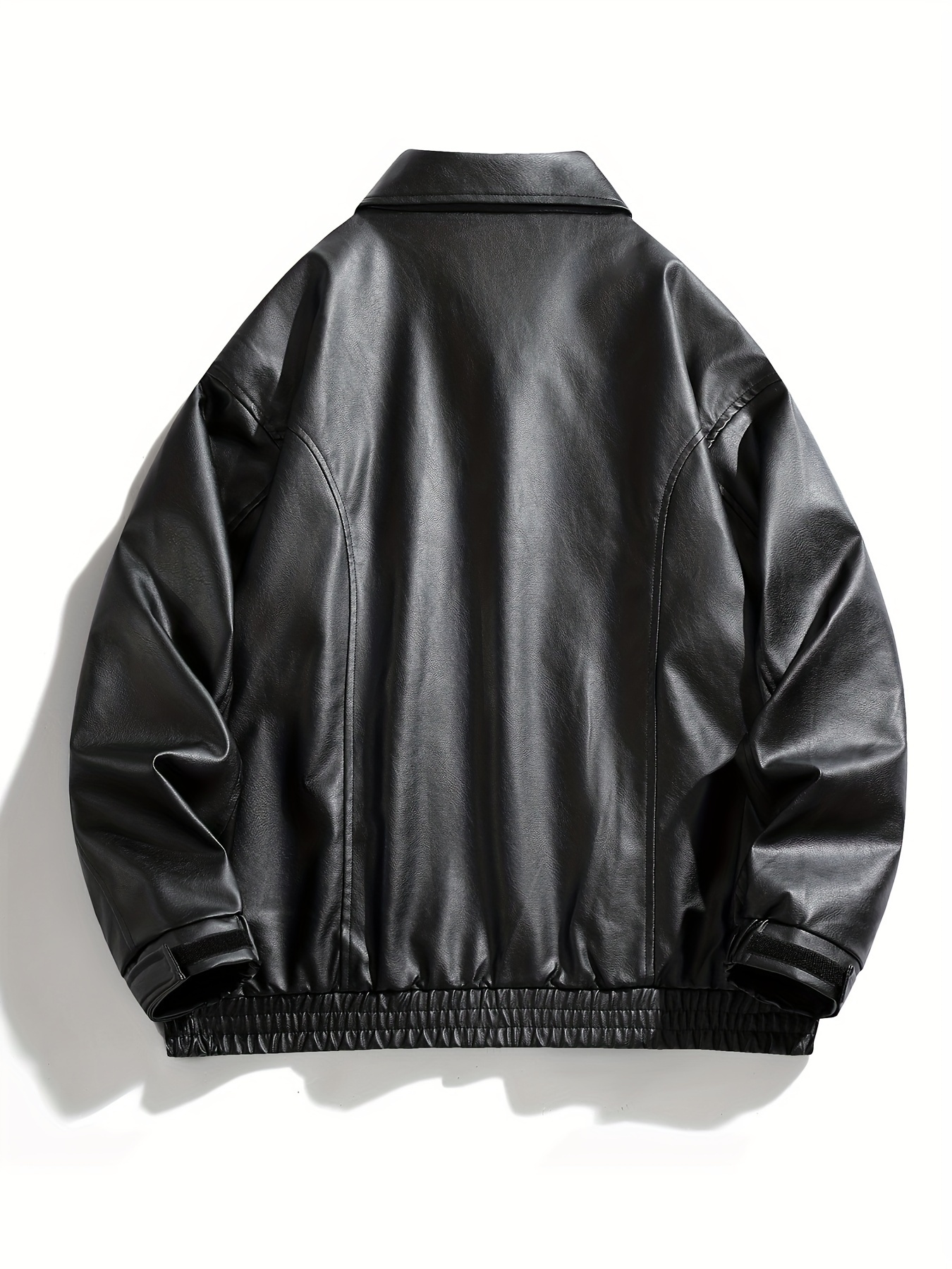 2025 spring autumn faux leather casual versatile - Temu Canada