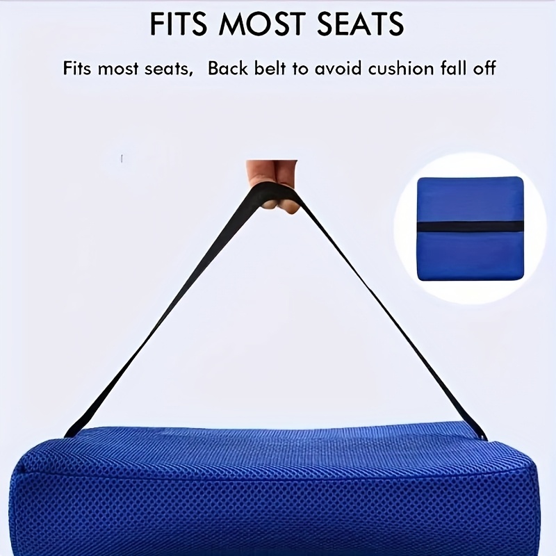 1pc   inspired lumbar pillow blue geometric pattern breathable mesh fabric zipper closure for   ideal for office chairs car seats adult use only       accessory anime theme pillow zippered lumbar support lumbar support pillow Product details 1