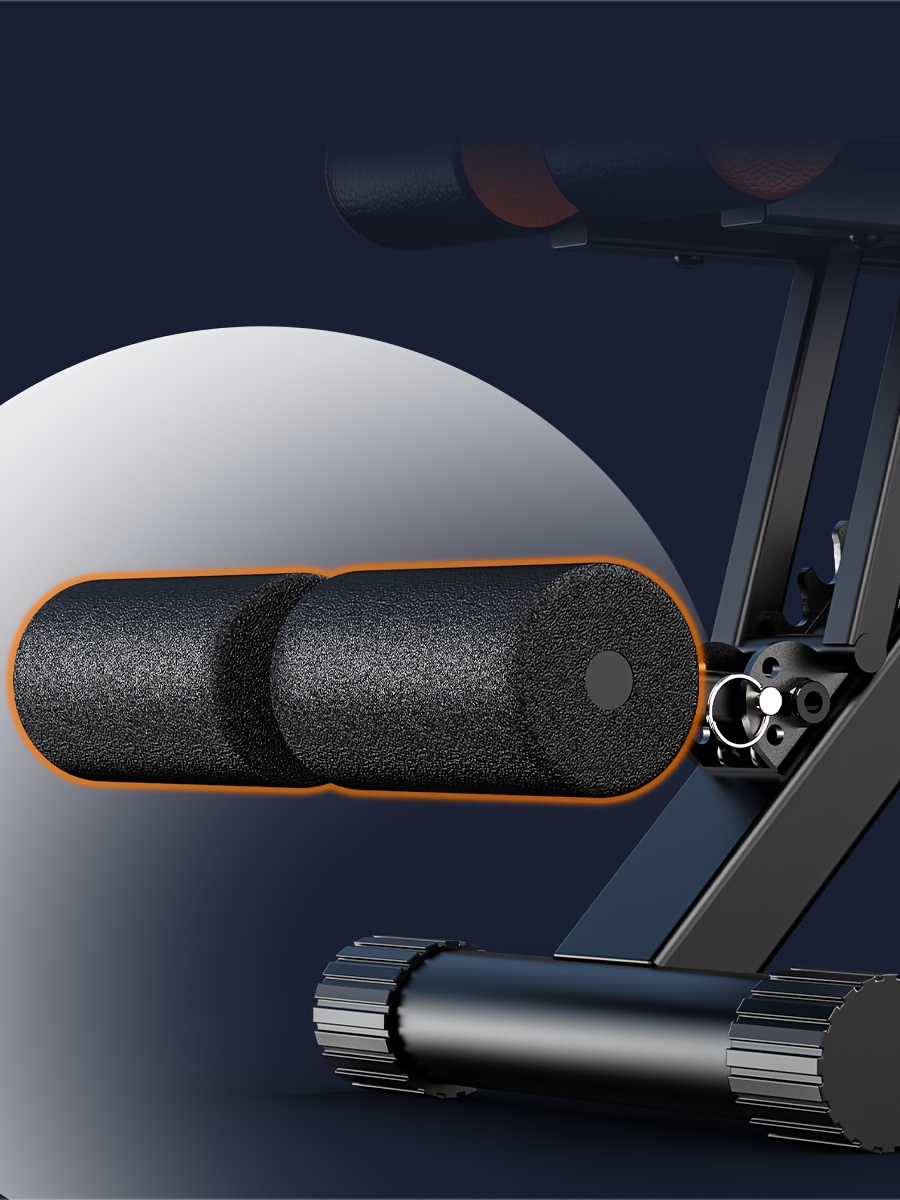 VOWVIT Opvouwbare Verstelbare Gewichtbank 4-in-1 Zware Trainingsbank met Gewichtscapaciteit, Verstelbare Helling voor Volledige Lichaamstraining - Opvouwbare Multifunctionele Bank Geschikt voor Thuisgym, Krachttraining, Gewichtheffen & voor Fitnessniveaus