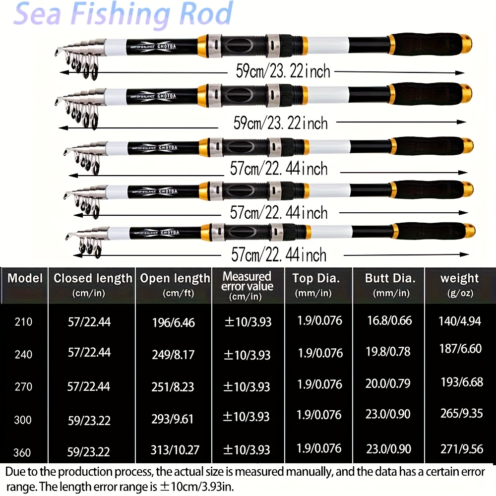 telescopic fishing rod portable carbon fiber sea fishing rod - Temu Sweden