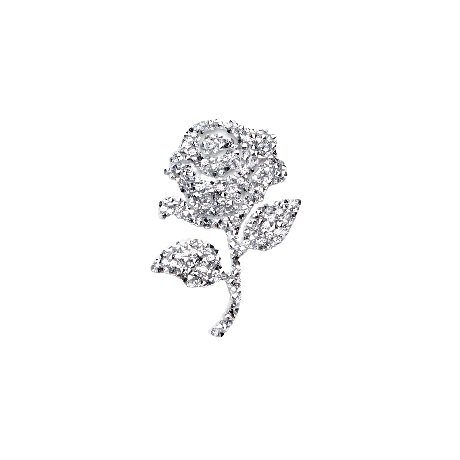 3pc Flowers Rhinestone Sequin Patches For Clothing, Iron On Stickers Crystal Applique, Dress Clothes Accessories