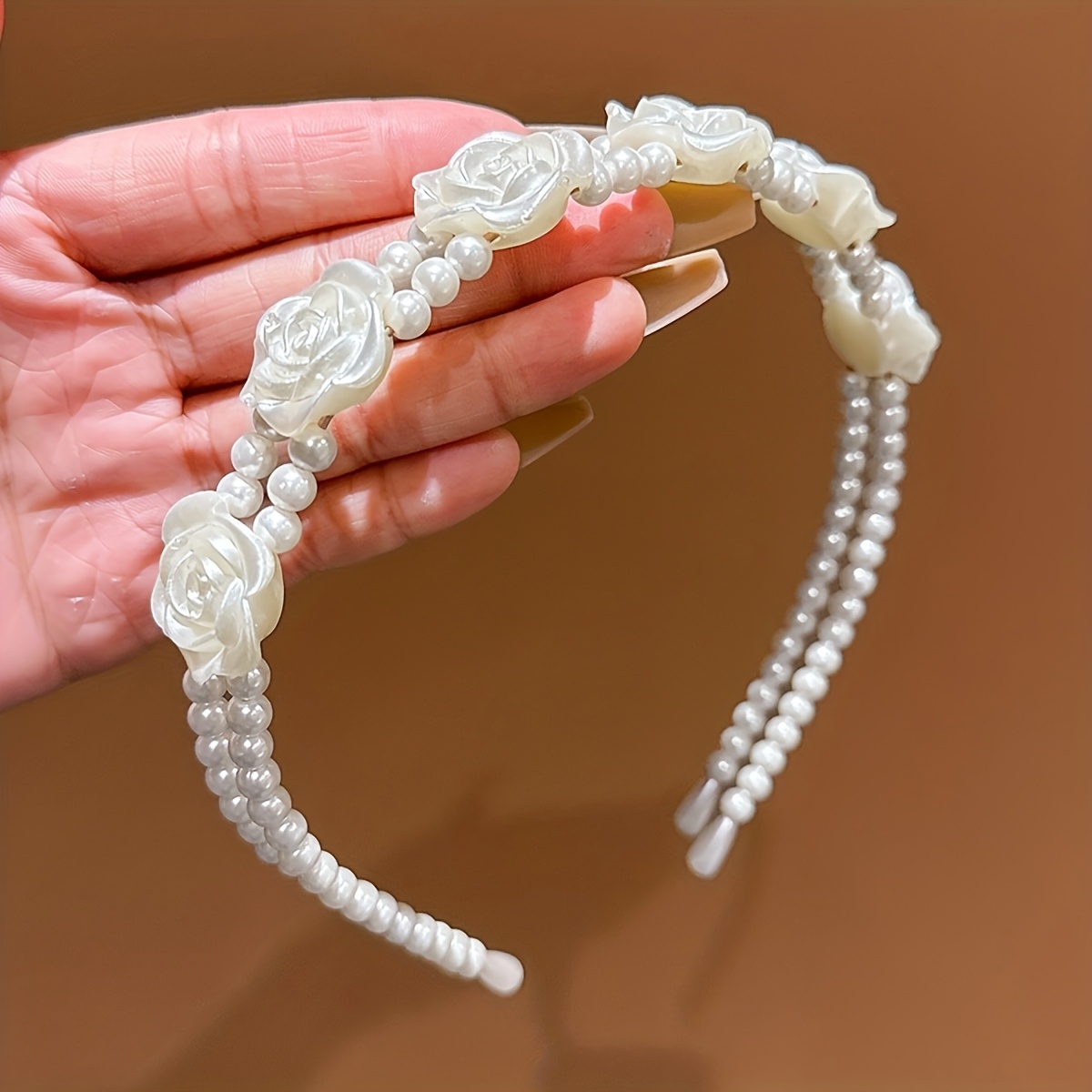 E-shop 1 Blumen-Haarband - Süßer Stil, modisches Haaraccessoire für den täglichen Gebrauch