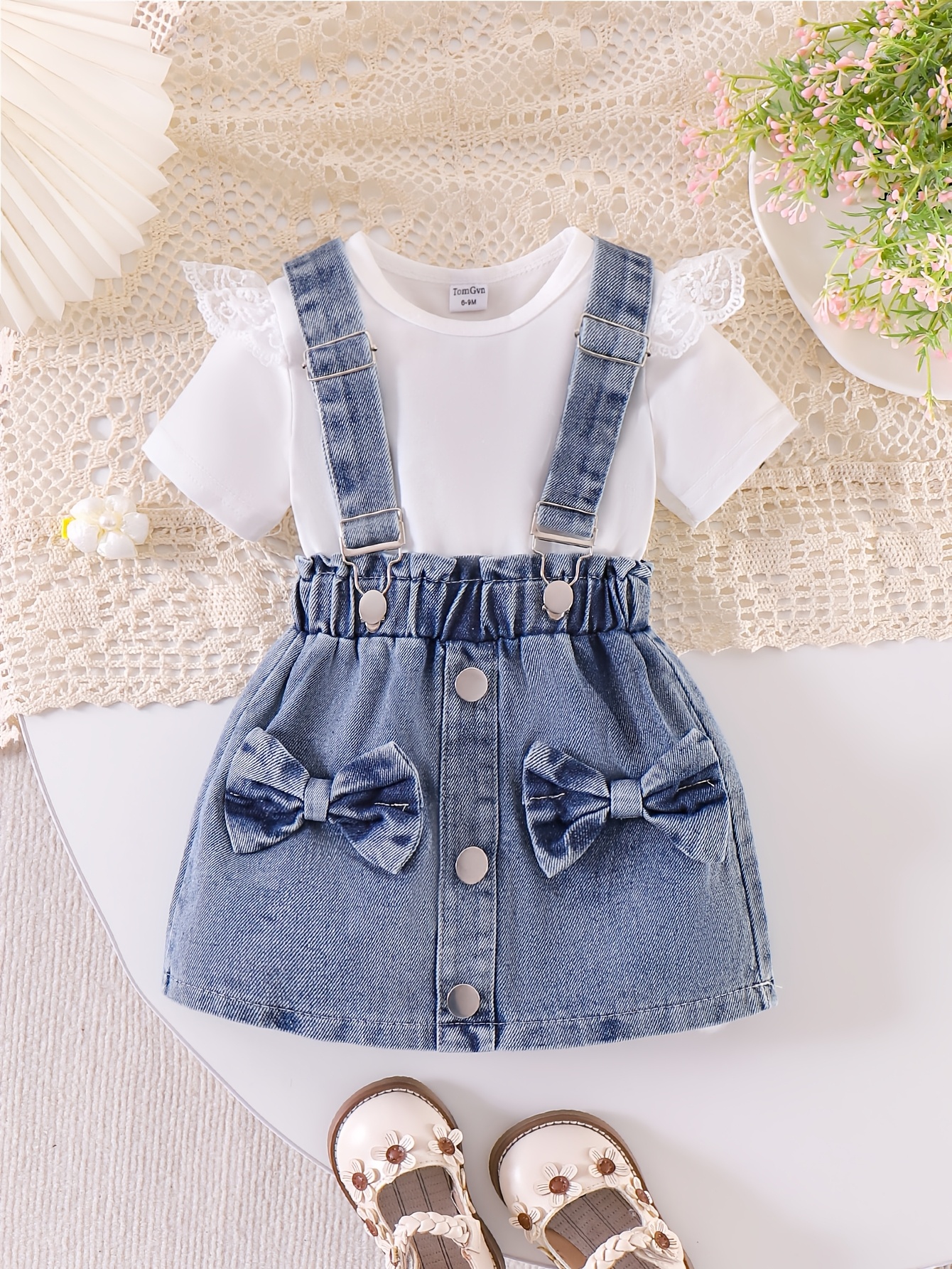 infant denim shirt dress Amazon.com: BiggerStore Fashion Kids Toddler Baby Girl Half/Long Sleeve  Denim Tunic Jean Shirt Dress with Belt for Girl 1-5T (Blue, 12-18 Months):  Clothing, Shoes & Jewelry