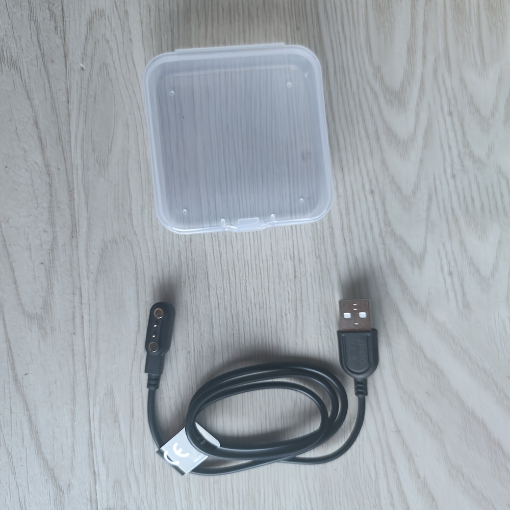 TEMU Epairup Magnetic Smart Watch Charger With Usb Cable - Magnetic Contact Charging Dock, Compatible For Smart Watches, No- Magnetic Connection, &