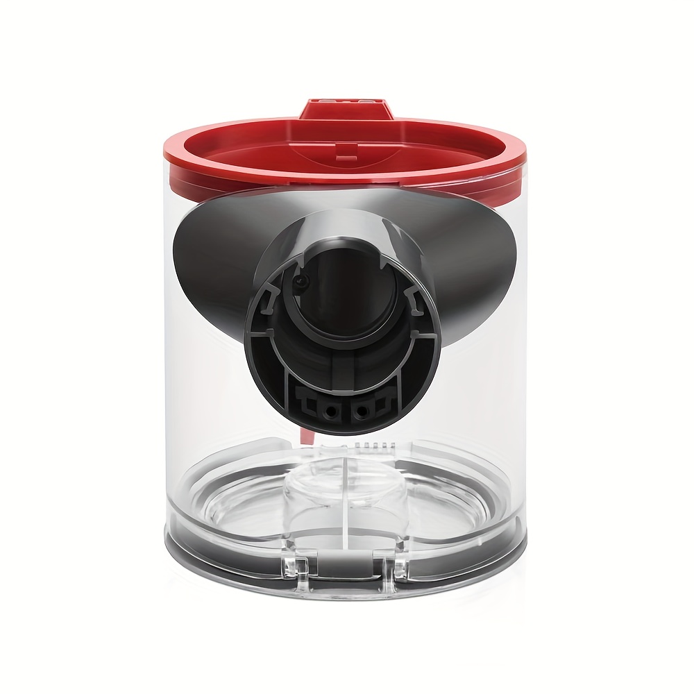 TEMU High-quality Transparent Dust Bin Canister Replacement For V7, V8, Sv10, Sv11 - Easy-clean, Durable Plastic Canister - & Quick Installation
