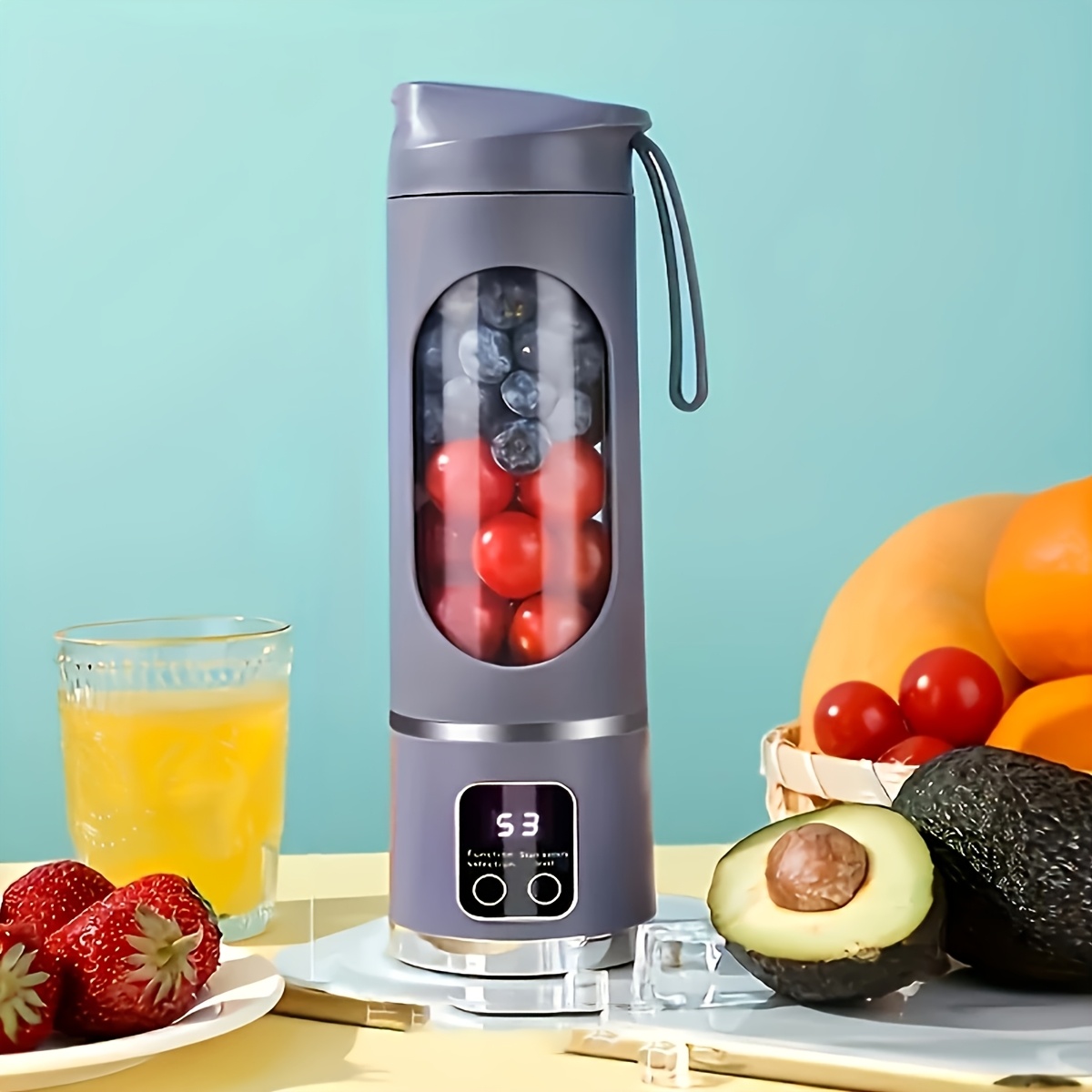 TEMU Commercial Mixers For Restaurant And Commercial Food Service Cooking Tools, Usb-charged Portable Mixers And Juicers - Easy-to-clean, Perfect