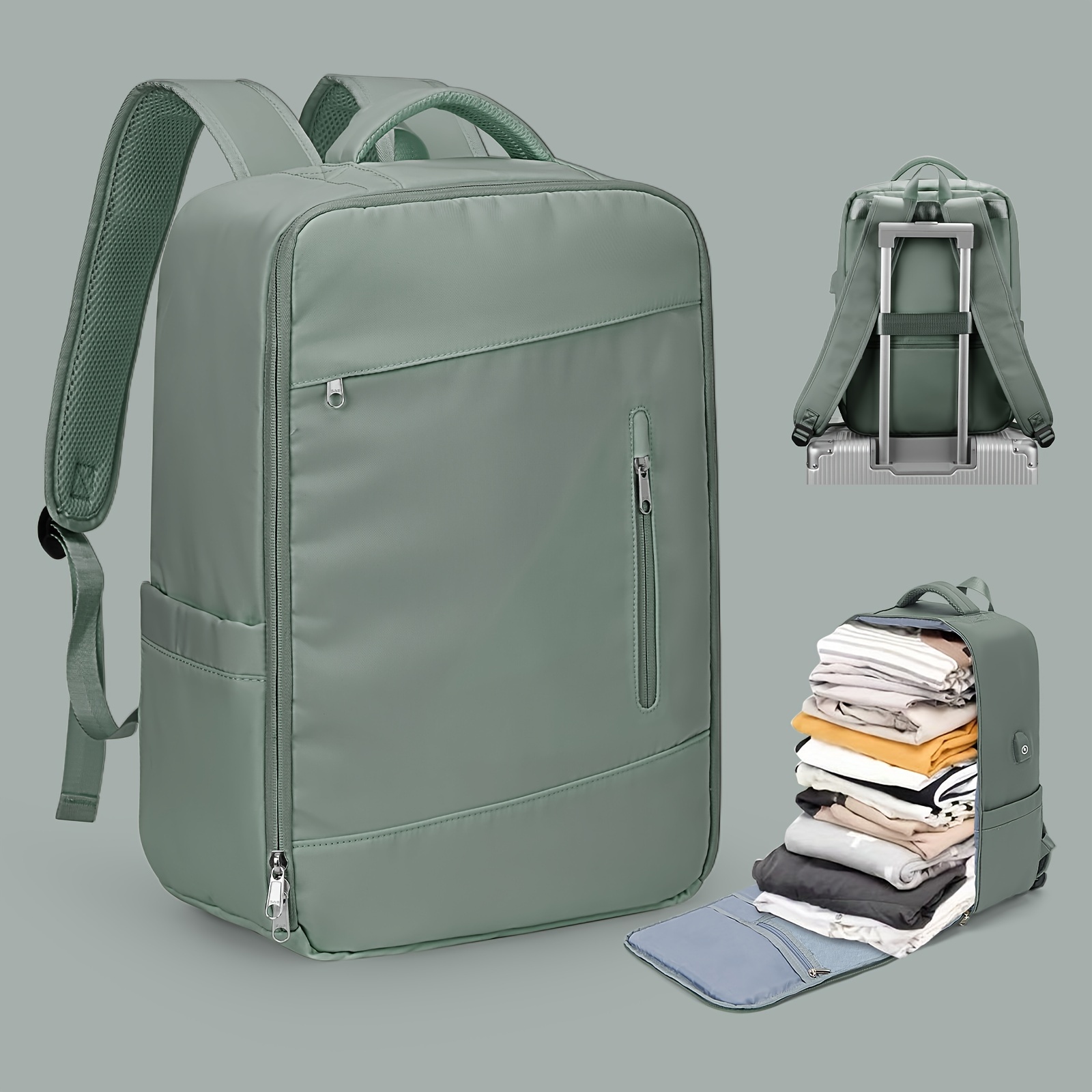 Amythe Schulrucksack Mädchen 3er-Set, Große Rucksack Teenager Mädchen Schultasche 3. - 9. Klasse, Wasserdicht Ranzen Kinder School Bag Für Schule Reisen, Lila